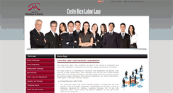 Desktop Screenshot of crlaborlaw.com
