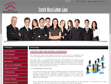 Tablet Screenshot of crlaborlaw.com